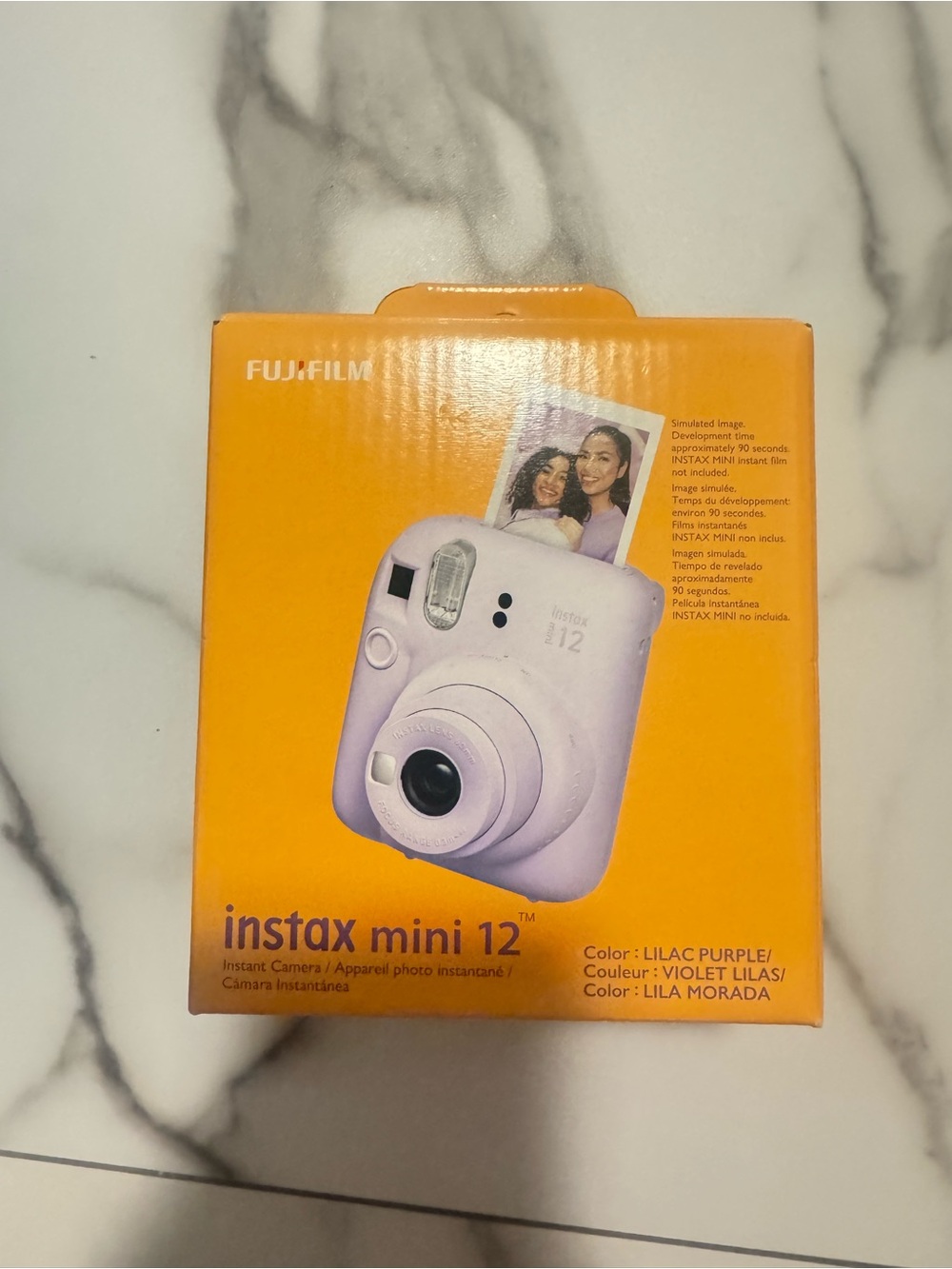 Brand new Fujifilm Instax Mini 12 Instant Camera - Lilac Purple